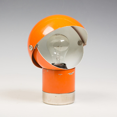 Oranžová lampa „ kosmonaut“