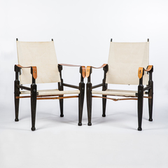 Safari chair - tmavé( 2ks)