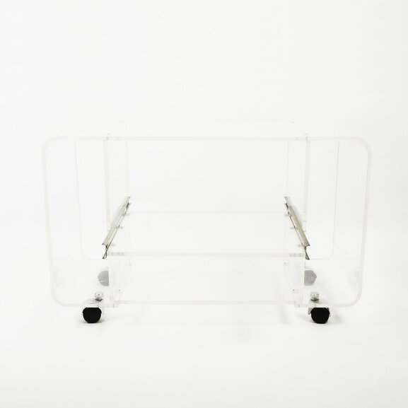 Plexisklový obdélný stolek