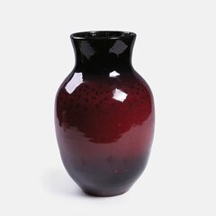 Velká černo-fialová váza