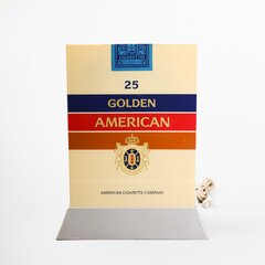 Svítící reklama na cigarety