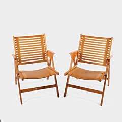 Skládací křeslo „Rex“ (2 ks)